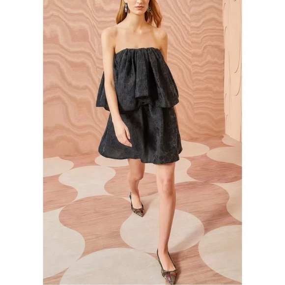 Ulla Johnson Dresses & Skirts - NWT Ulla Johnson Mini Silk-Blend Strapless Black Oui Dress